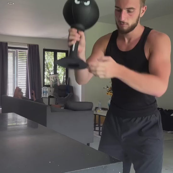 Desktop punching bag